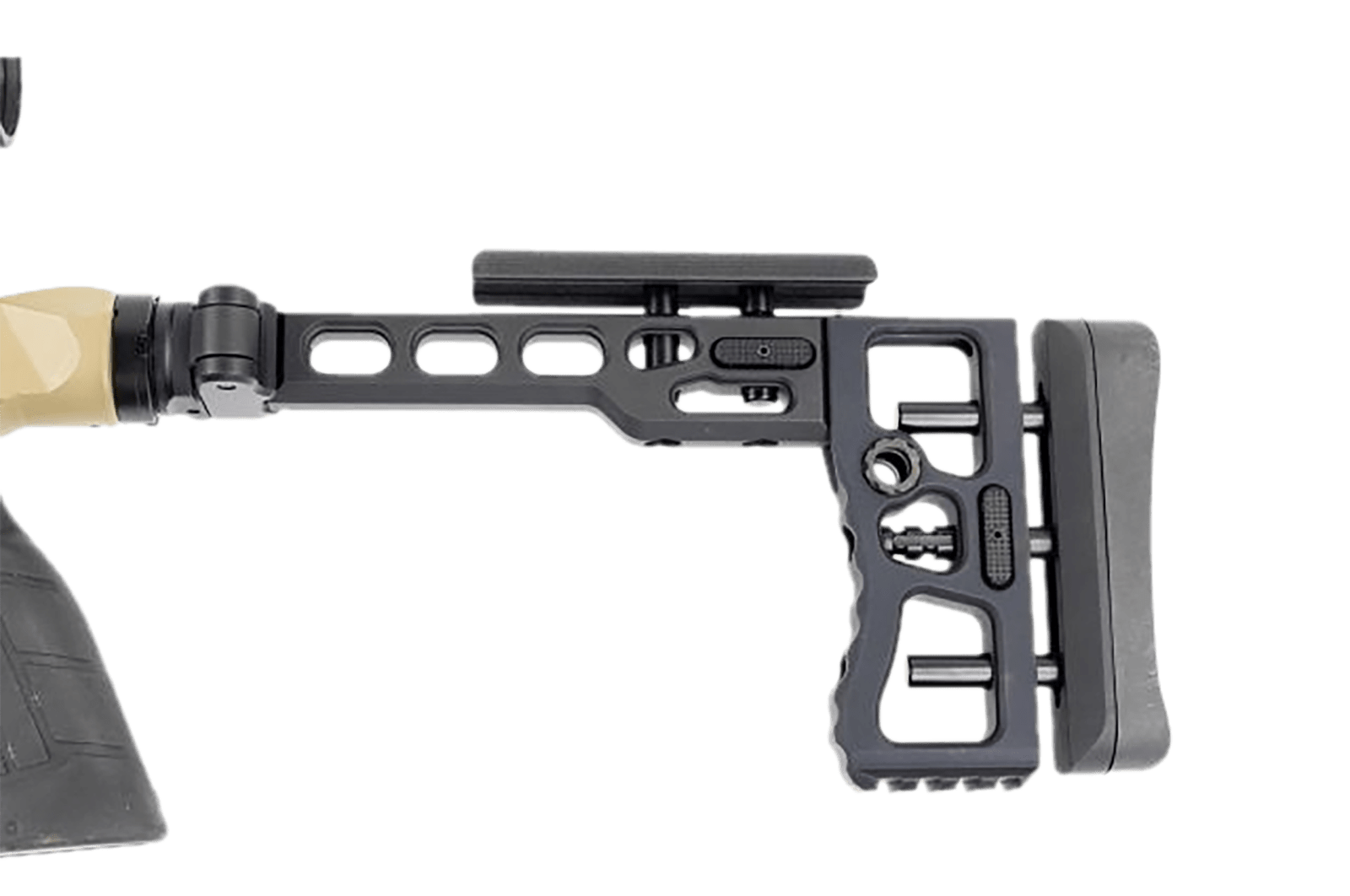 Samson 040616801 S.A.S Folding Stock Black Anodized Aluminum