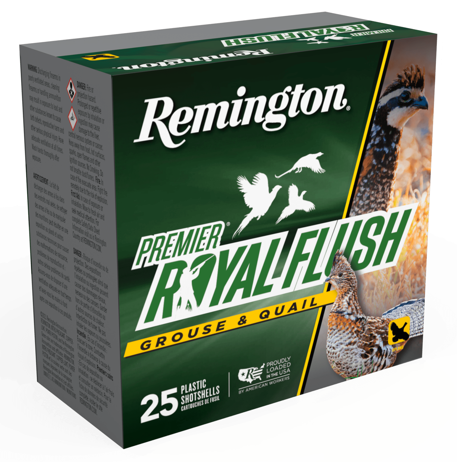 Remington Ammunition 20569   20 2.75" 1oz 7.5Shot 25 Per Box/10 Case