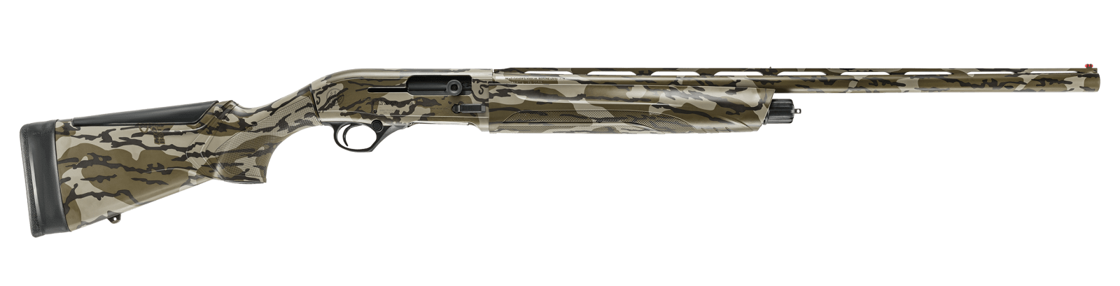 Beretta USA J32OBL18 A300 Ultima KO 12 Gauge Semi-Auto 3" 3+1 28" OveraLL Mossy Oak Bottomland Vent Rib Barrel, Aluminum Drilled & Tapped Receiver, Kick-Off Mossy Oak Bottomland Synthetic Stock