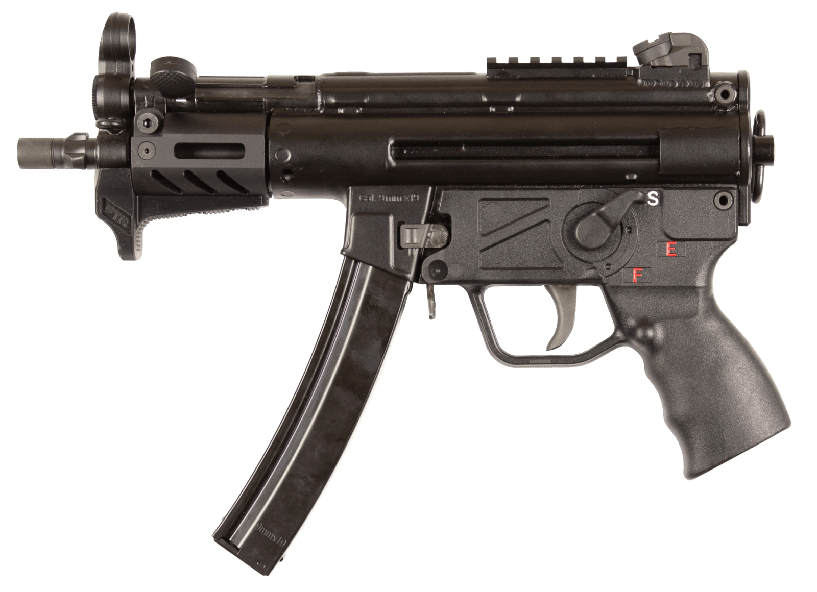PTR 6039KT 9KT  Pistol 9mm Luger 5.16" 30+1 Black Nitride Threaded 1/2 x 28 Top Rail