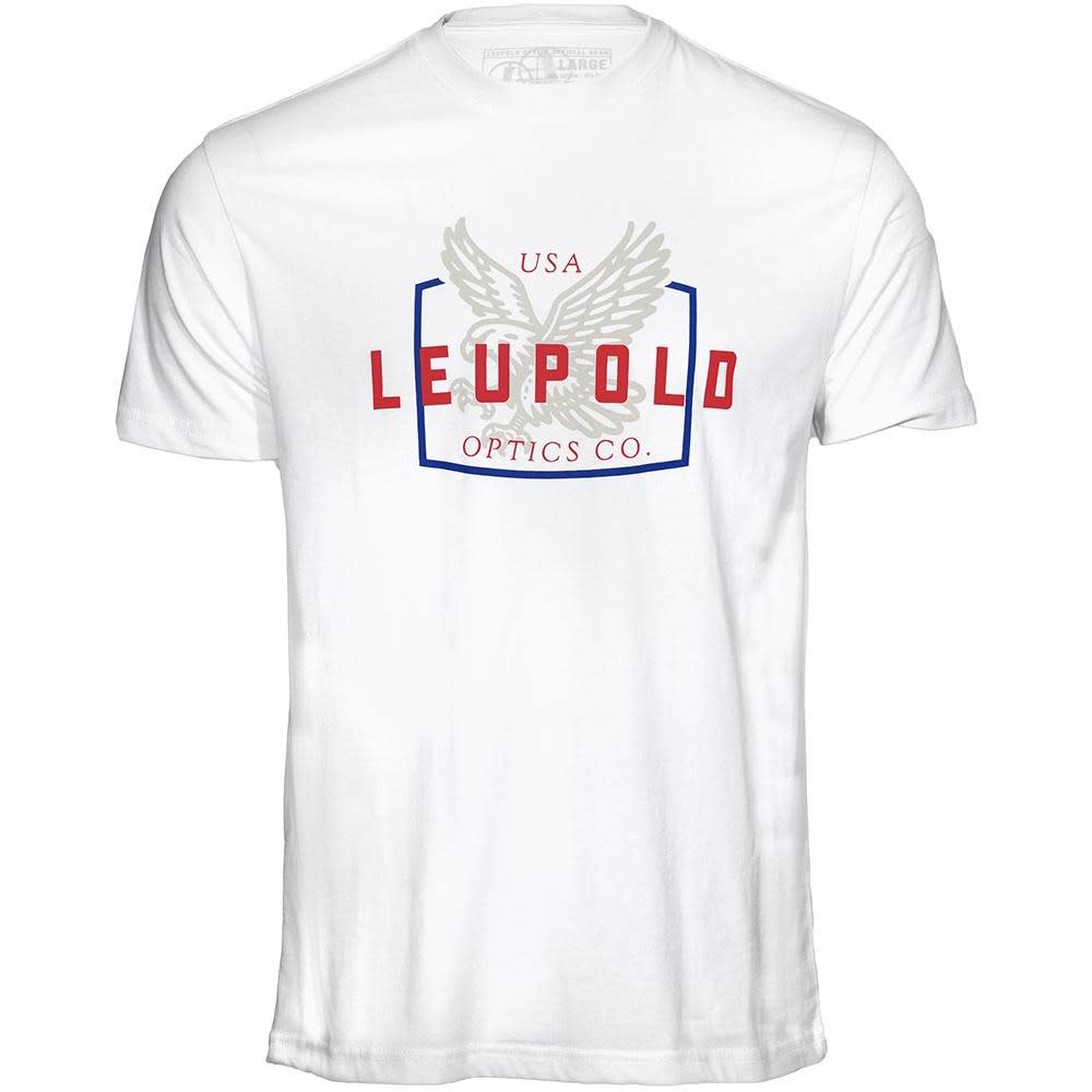 Leupold Eagle Short Sleeve Shirt White M