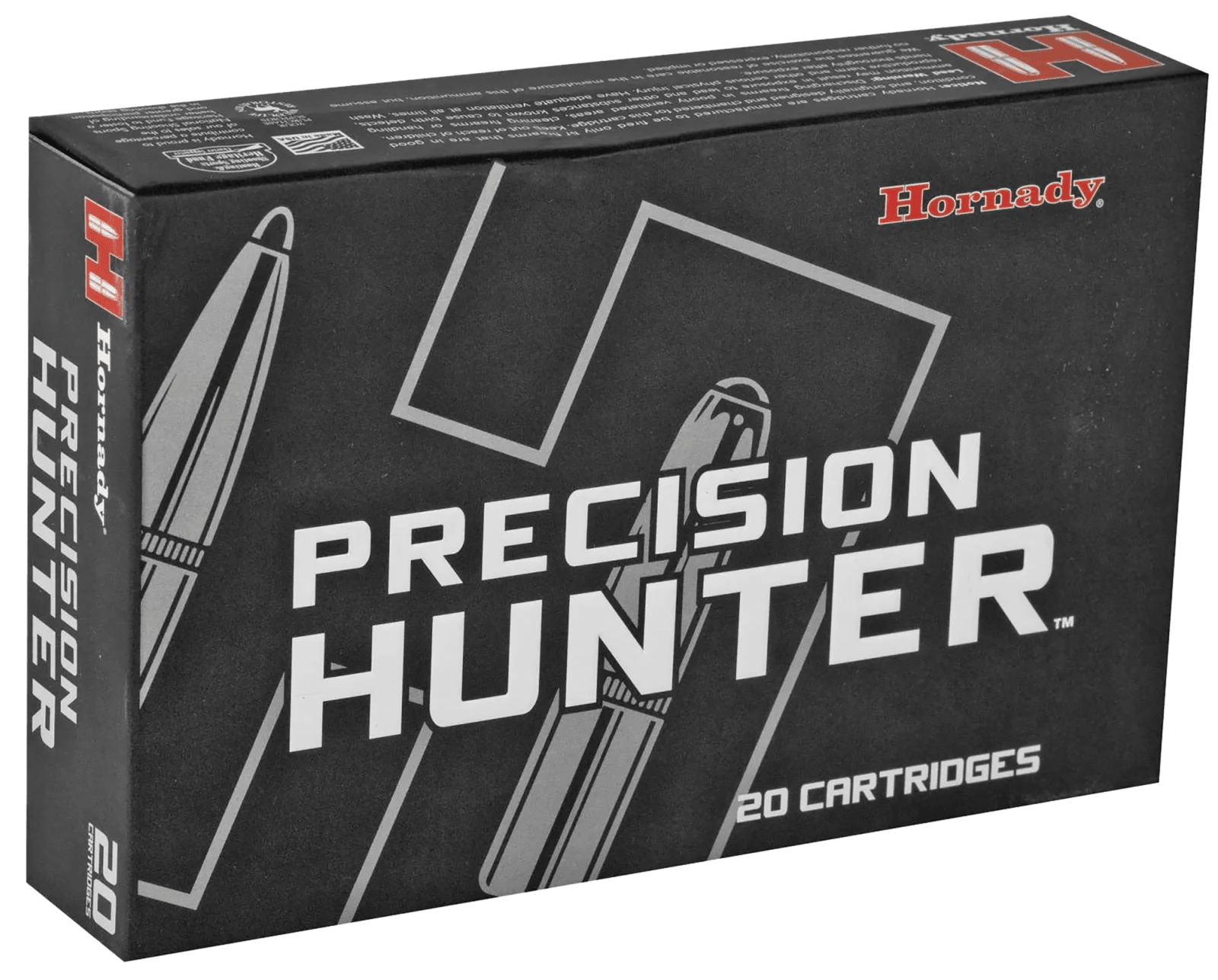 Hornady 85586 Precision Hunter 280AckleyImproved 162gr Extremely Low Drag eXpanding 20 Per Box/10 Case