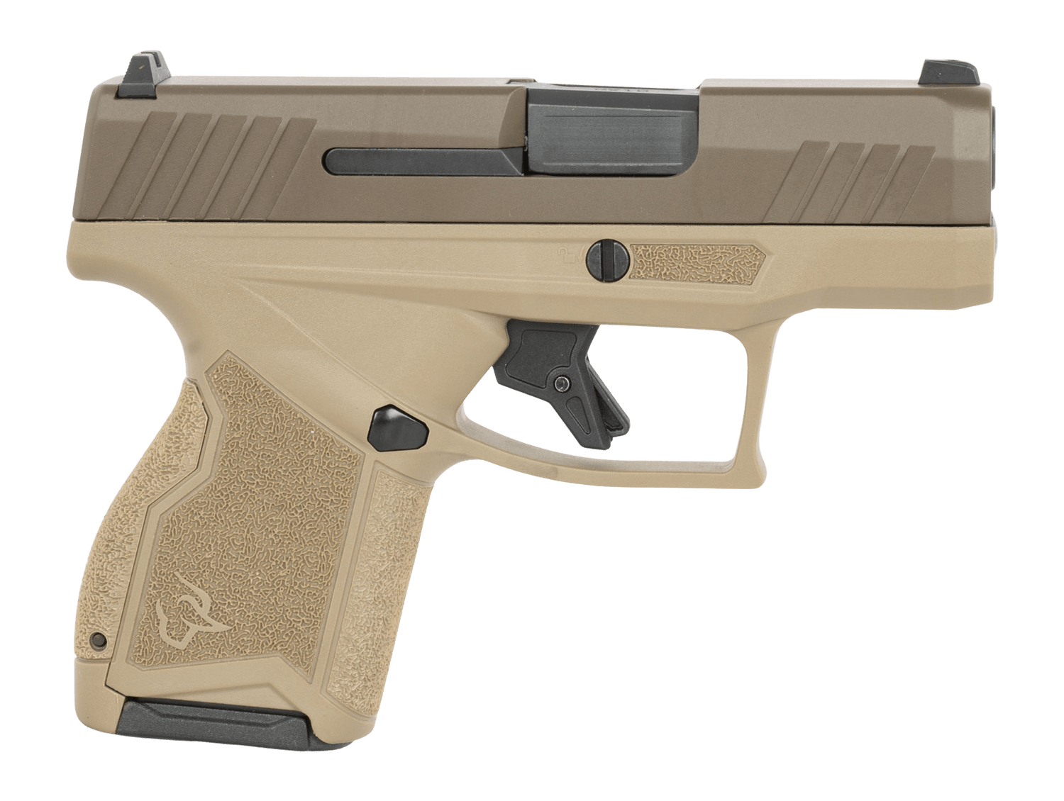 Taurus 1-GX4M93MF GX4  Micro-Compact 9mm Luger 11+1 3.06" Black DLC Alloy Steel Serrated Slide Stainless Steel Frame Interchangeable Backstrap Grip