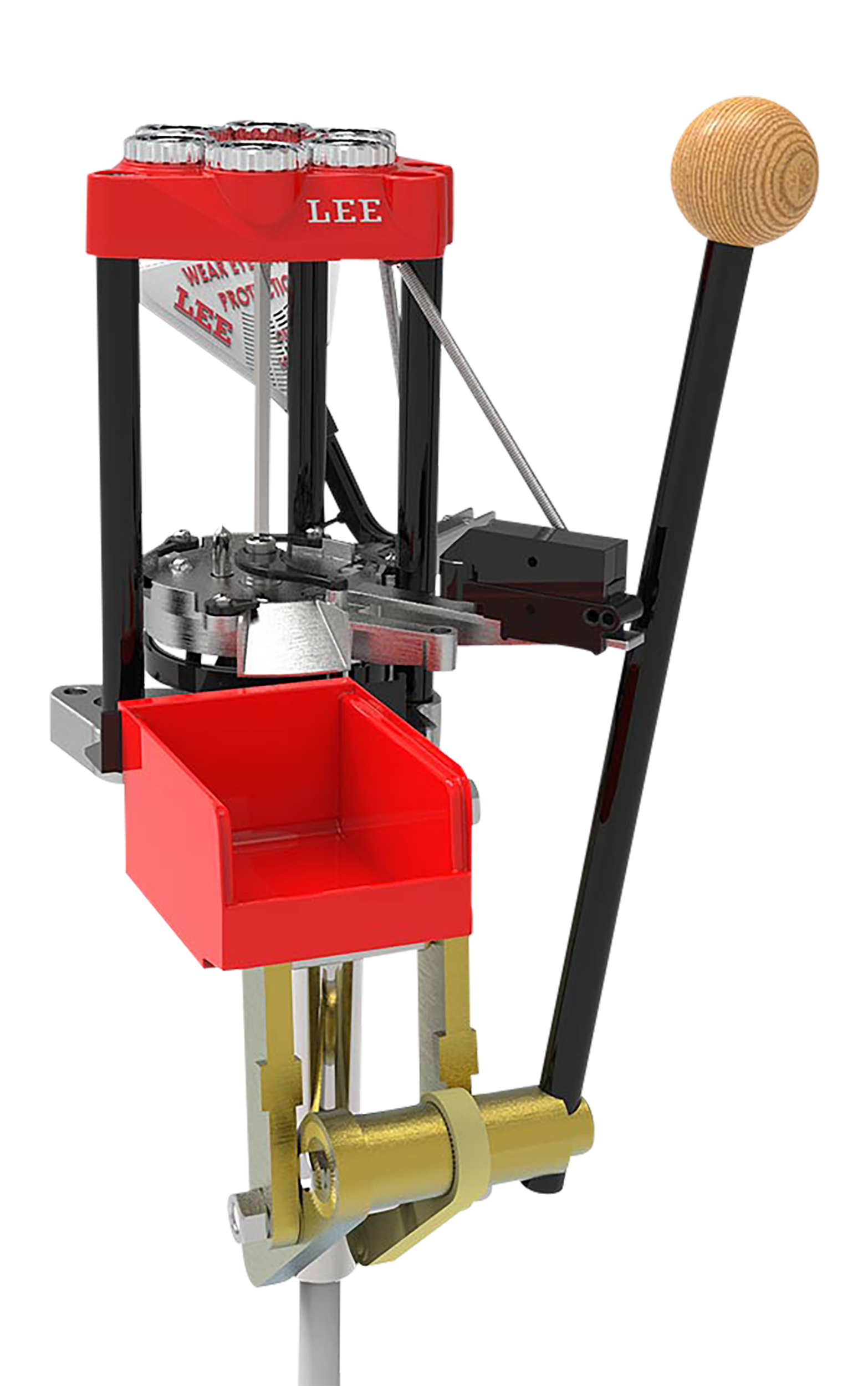 Lee Precision  Six Pack Pro Reloading Press Steel Works With All Cases