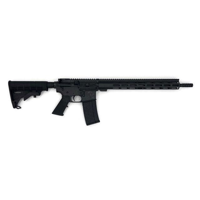 GLFA 223 Wylde Rifle .223 Wylde 30rd Magazine(1) 16" 4150 CRMOV Nitride Threaded Barrel Black Cerakote