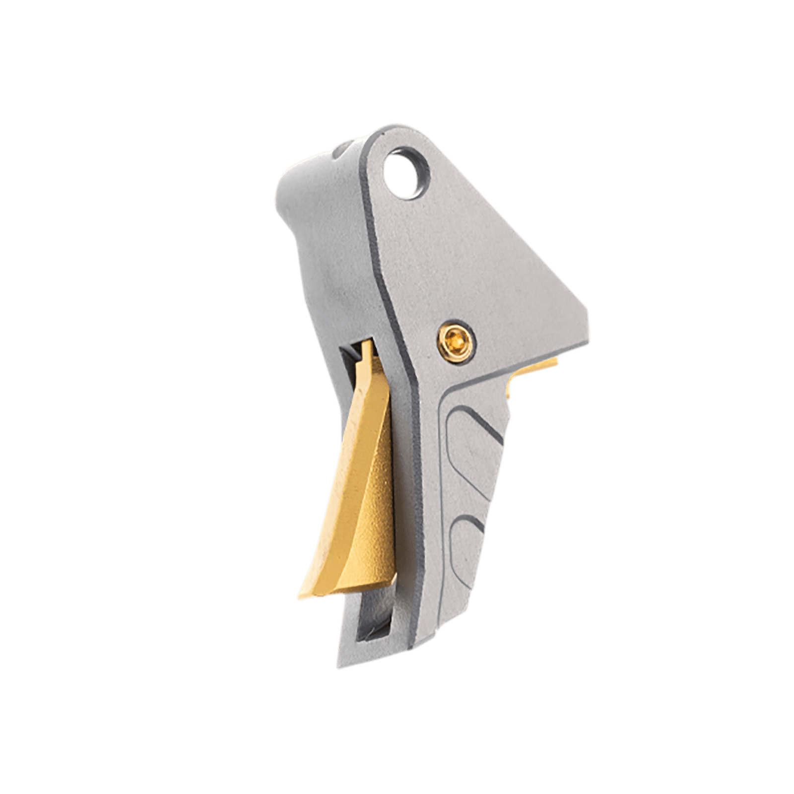 Tyrant CNC TDECHETRIGGREY/GOLD I.T.T.S Trigger Grey/Gold Fits Springfield Echelon