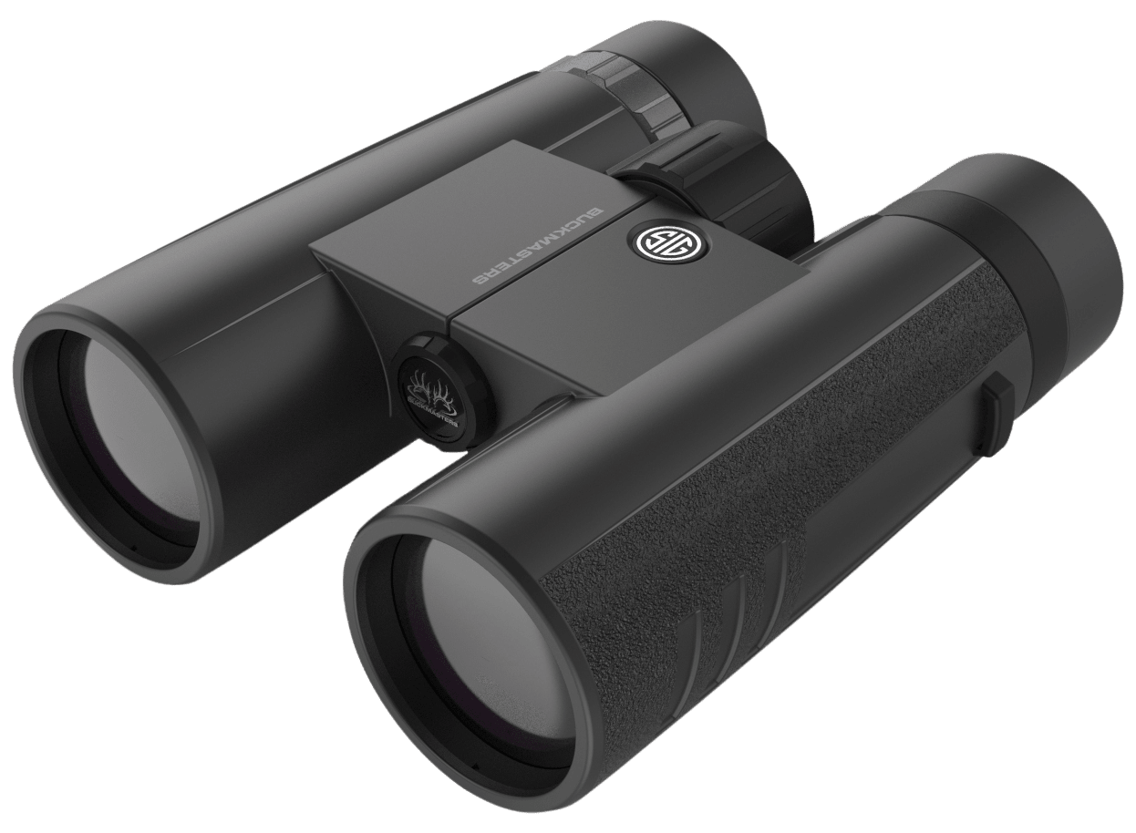 Sig Sauer Electro-Optics SOBM10421 Buckmasters 10x 42mm BaK-4 Roof Prism Black Aluminum Features Tripod Adaptable