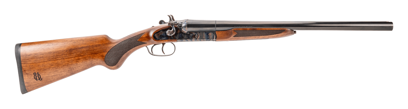 Heritage Mfg CW1618CH Coachwhip 16 Gauge Break Open 2rd 18.50" Black Chrome Side By Side Barrel, Color Case Hardened Alloy Steel Receiver, Fixed Turkish Walnut Stock