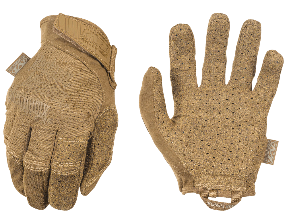 Mechanix Wear MSV72011 Specialty Vent Coyote Synthetic Leather XL Velcro Closure
