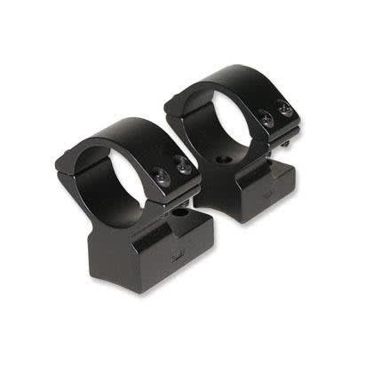 Talley Lightweight Alloy Scope Mounts - Black Anodized 1" - High Accumark - Magnum - Mark V (9 LUG)