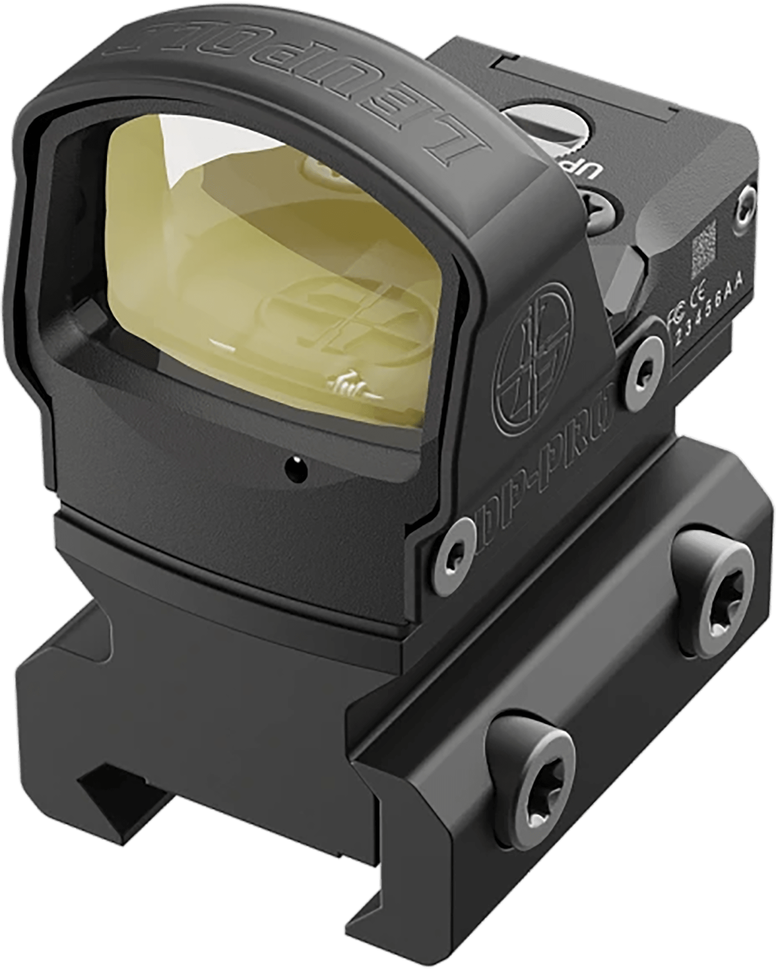 Leupold 177156 DeltaPoint Pro Matte Black 1 x 1.01" x 0.68" 2.5 MOA Red Dot with AR Mount