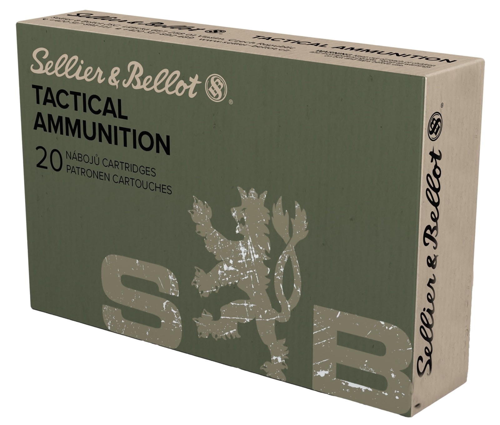 Sellier & Bellot SB65E Rifle  6.5Creedmoor 142gr Hollow Point Boat Tail 20 Per Box/25 Case