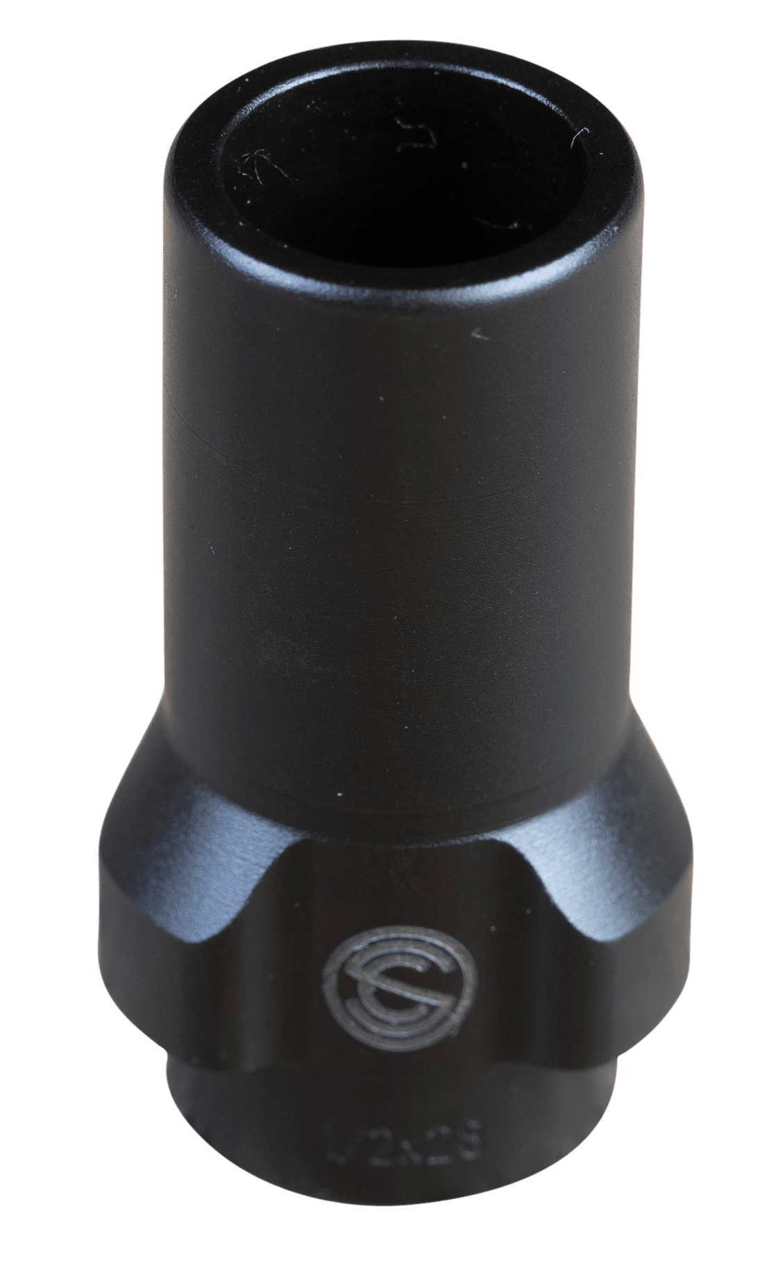 SilencerCo AC2604 3-Lug Muzzle Device 9mm Luger 1/2"-28 tpi