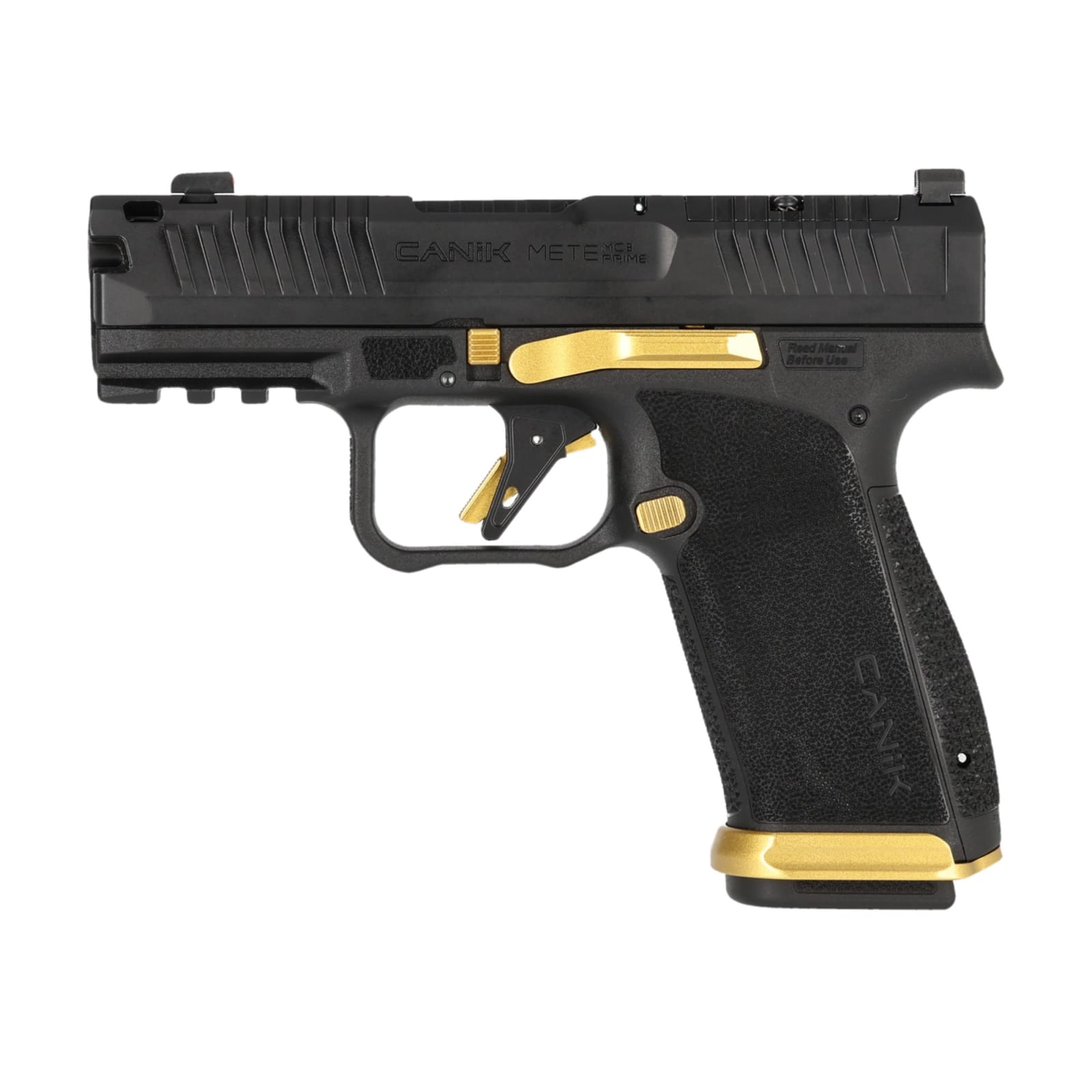 CANIK METE MC9 PRIME 9MM 17R BLK/GLD