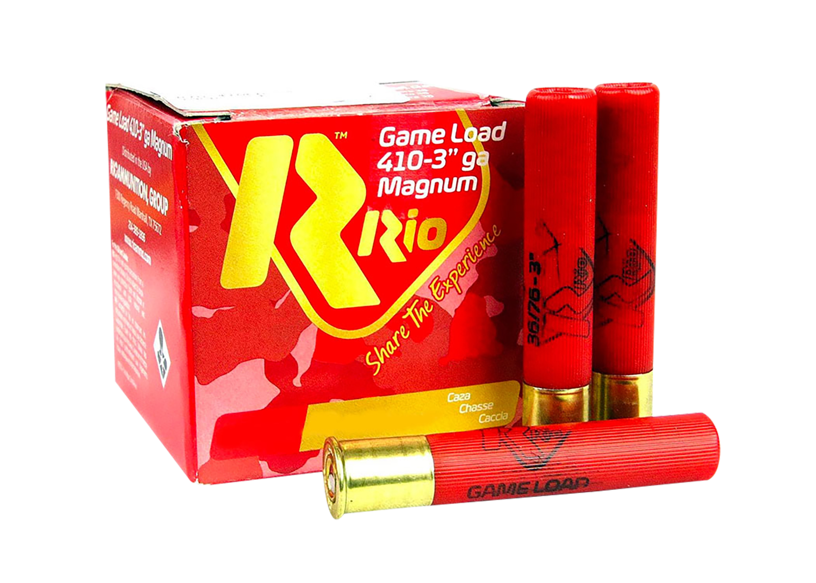 Rio Ammunition RCHV3675 Game Load 410Gauge 3" 7.5Shot 25 Per Box/10 Case