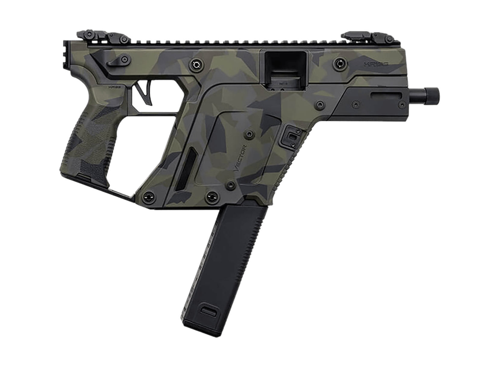 Kriss USA KV103PWD00 Vector SDP Gen3 10mm Auto 33+1 5.50" Black Nitride Threaded Barrel, M-LOK Handguard, Picatinny Rail Receiver & Rear, Black Polymer Grip, Ambidextrous, Glock Mag Compatible