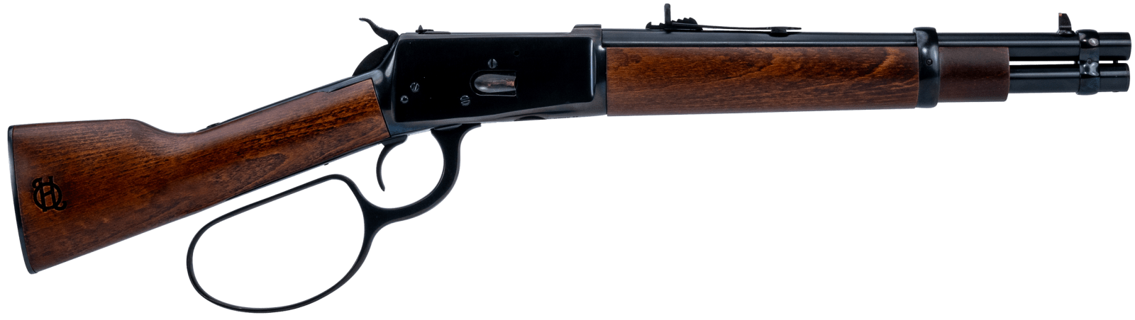 Heritage Mfg RH92357121 92 Ranch Hand 38 Special +P 357 Mag 5+1 12" Black Oxide Alloy Steel Barrel, Black Oxide Alloy Steel Receiver, Hardwood Fixed Stock