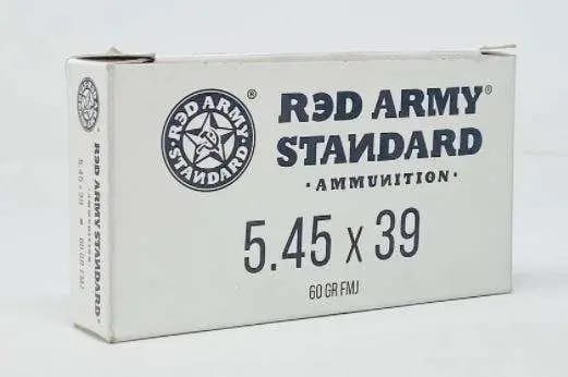 RED ARMY 5.45X39 60GR FMJ 20RD BX