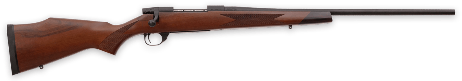 Weatherby VDT306SR2T Vanguard Sporter Full Size 30-06 Springfield 5+1 24" Bead Blasted Blued #2 Threaded Barrel, Matte Blued Drilled & Tapped Steel Receiver, Grade A Turkish Walnut Monte Carlo Stock