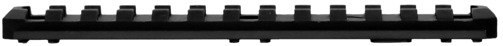 Aim Sports MLRS3 13 Slot Picatinny M-Lok Rail Section  Black Anodized