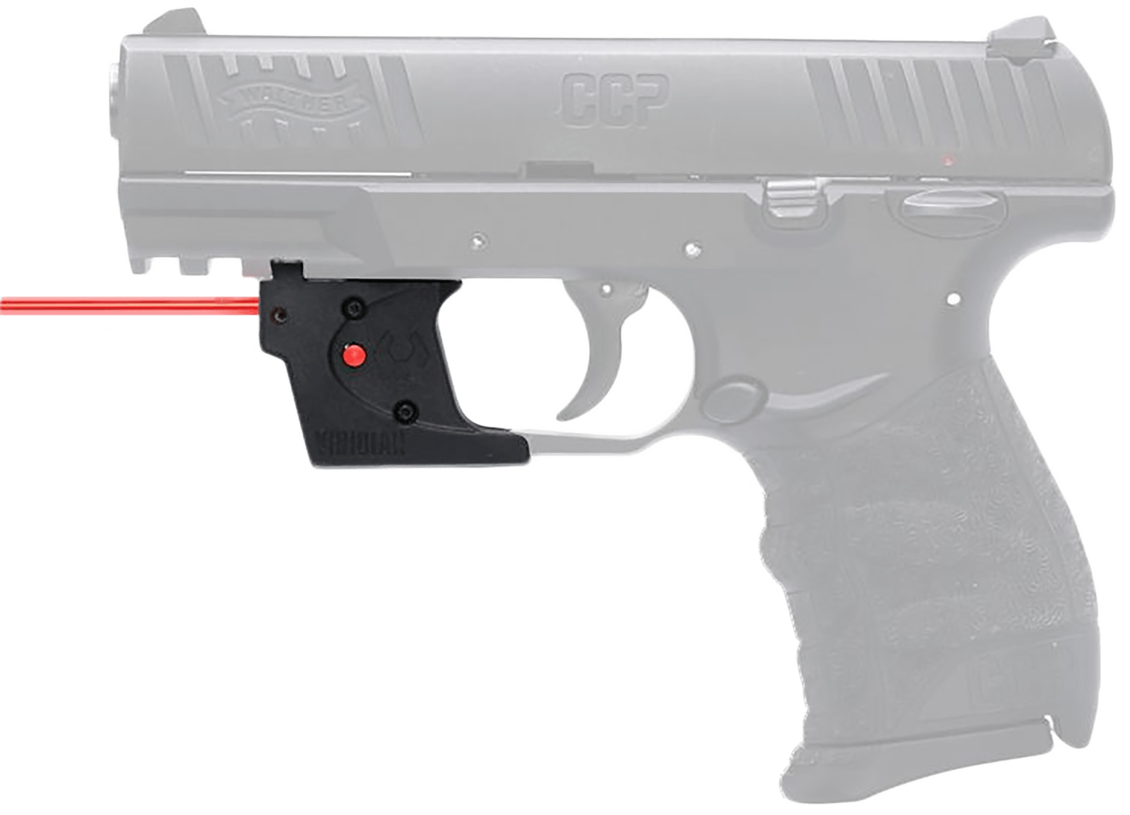 Viridian 9120010 Red Laser Sight for Walther CCP E-Series Black
