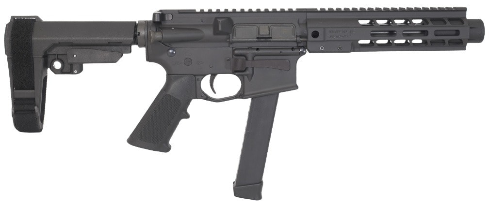 BRIGADE BM-9 9MM 9.5 BLK SBA3 MLOK MINI CAN