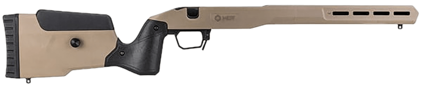 Mdt Sporting Goods Inc 109542FDE Field Stock Chassis System FDE Fits Ruger 10/22 32.22" OAL
