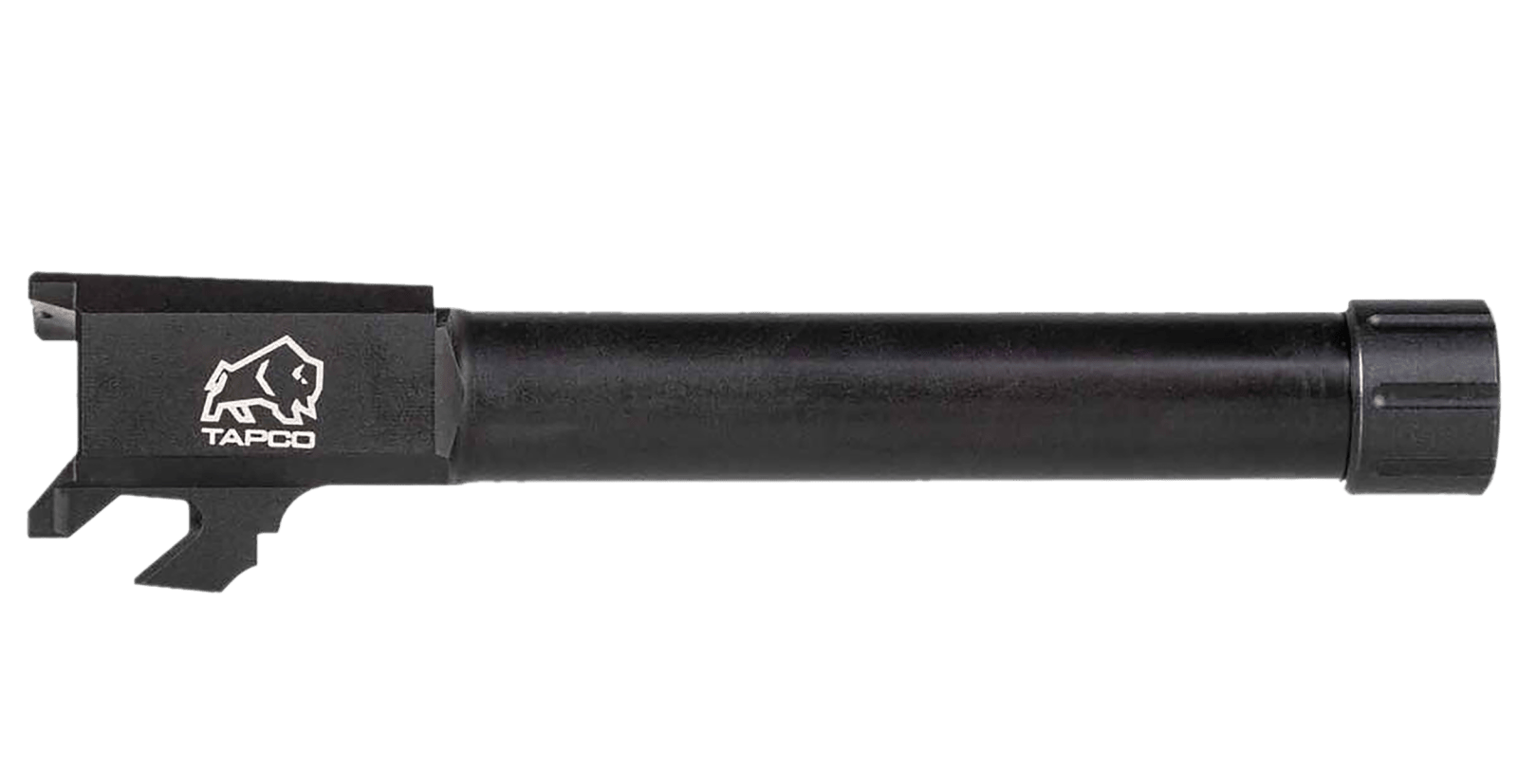 Tapco TAP22027 Springfield 9mm Luger Threaded Black Melonite Stainless Steel, Fits Springfield Hellcat Pro