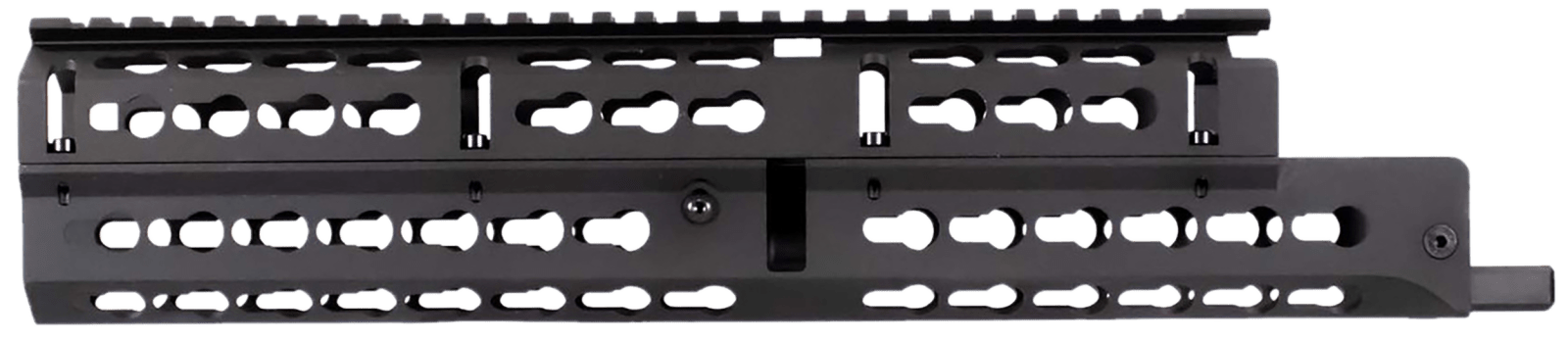 Aim Sports MKAK04 Russian Handguard  13.40" Keymod Long Size Style Made of 6061-T6 Aluminum with Black Anodized Finish for AK-47
