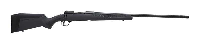 Savage Arms 57036 110 Long Range Hunter 300 Win Mag 4+1 26", Matte Black Metal, Gray Fixed AccuStock with AccuFit