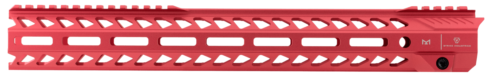 Strike STRIKERAIL Strike Rail  AR-15 Red Aluminum 15.50" M-LOK