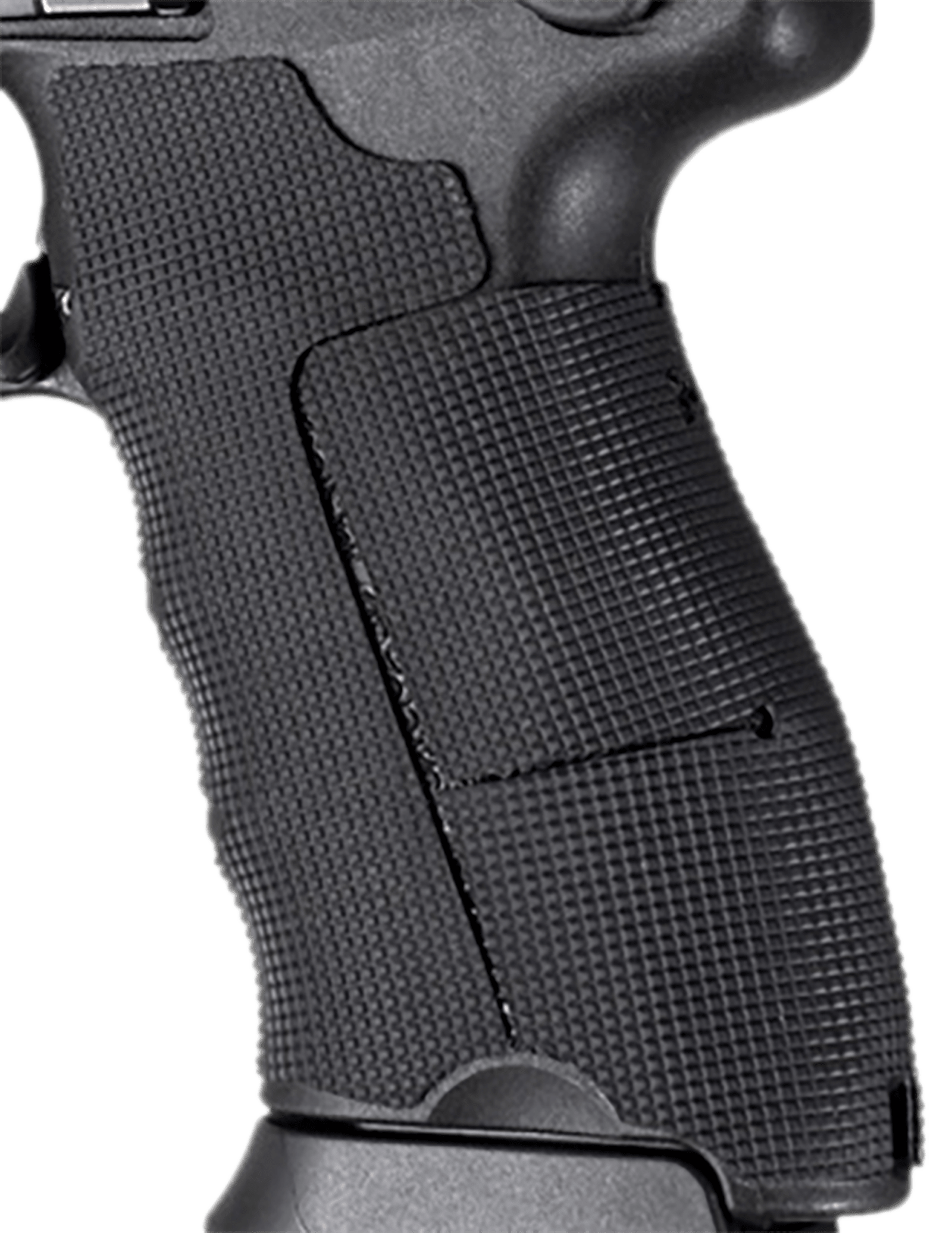 Hogue 17948 Wrapter  Black Rubber Fits H&K 45