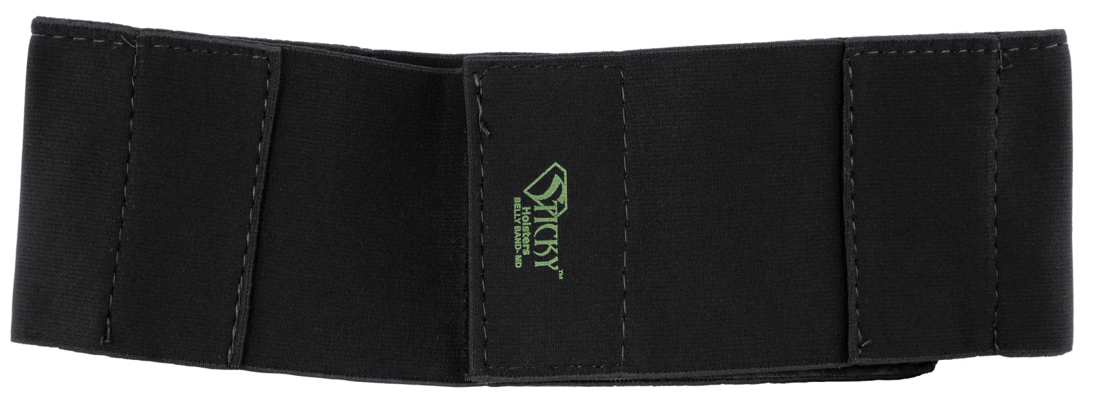 Sticky Holsters BBMD Belly Band Black Medium Elastic 32"-42"