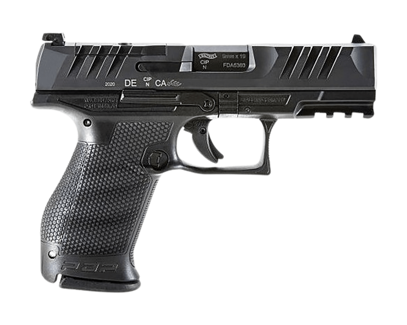 Walther Arms 2891531 PDP *CA Compliant Compact Frame 9mm Luger 10+1 4"