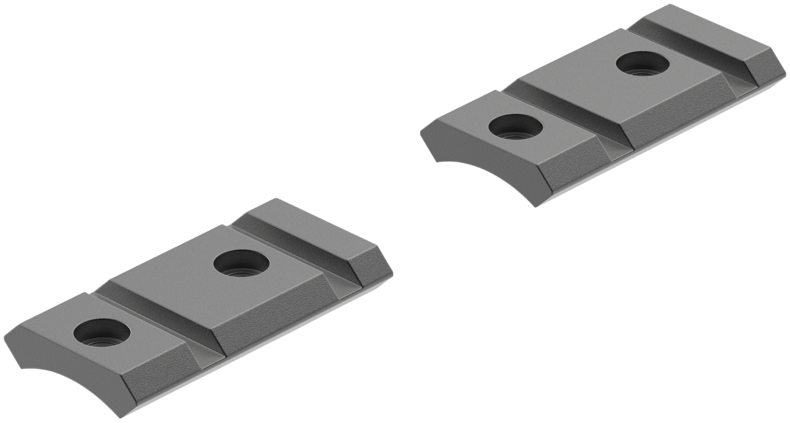Leupold 183481 QRW Cross-Slot Base Set Matte Black Nosler M21