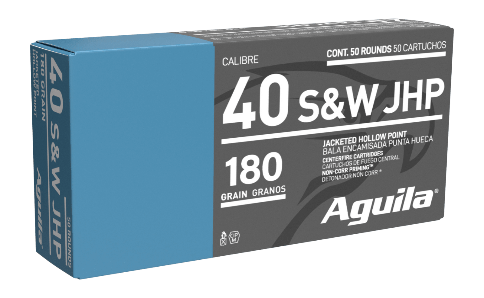 AGUILA 1E402118 40SW      180JHP             50/10