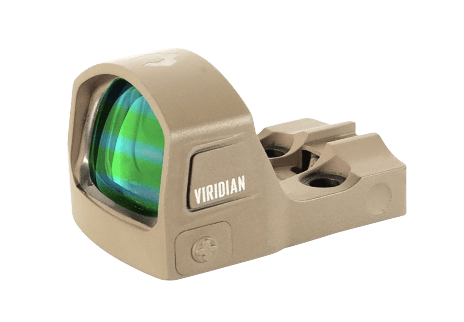 Viridian 9810143 RFX15 Flat Dark Earth 1 x 17 mm x 24 mm 3 MOA Green Dot Shield/Picatinny