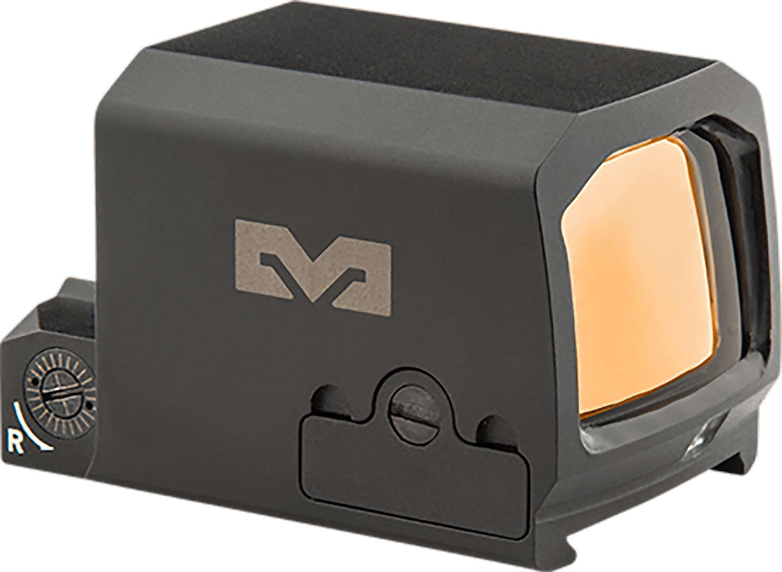 Meprolight USA 901141272 MPO PRO-F Black 1x, 3 MOA/33 MOA 3 MOA Red Dot/33 MOA Red Bullseye/Ring Multi Reticle Reticle