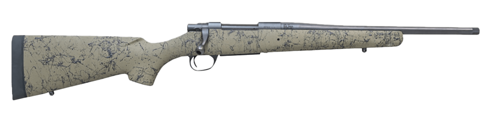 Howa HHSSL308ODG16 1500 Superlite Gen2 Full Size 308 Win 3+1 16.25" Black Threaded Barrel, Matte Blue Steel Drilled & Tapped Receiver, OD Green w/Black Webbing HS Precision Synthetic Stock, Right Hand