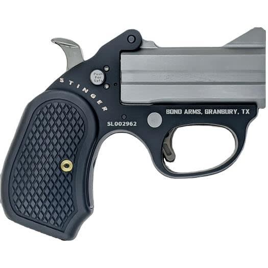 Stinger FireBall Derringer .380 Auto 2rd Capacity 3" Matte Stainless Barrel Aluminum Frame B6 Grips