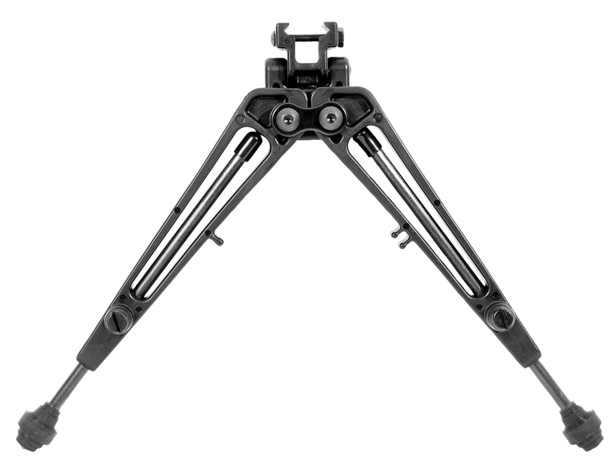 Limbsaver 12601 True-Track Bipod made of Durable Isoplast with Black Finish, Rubber Feet, Sling Stud Attachment, 7-11" Vertical Adjustment & Leg-Lock System