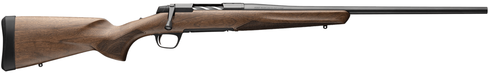 Browning 036001299 X-Bolt 2 Hunter Full Size 6.8 Western 3+1 24" Matte Blued Sporter Barrel, Matte Blued Drilled & Tapped Steel Receiver, Fixed Satin Checkered Walnut Stock