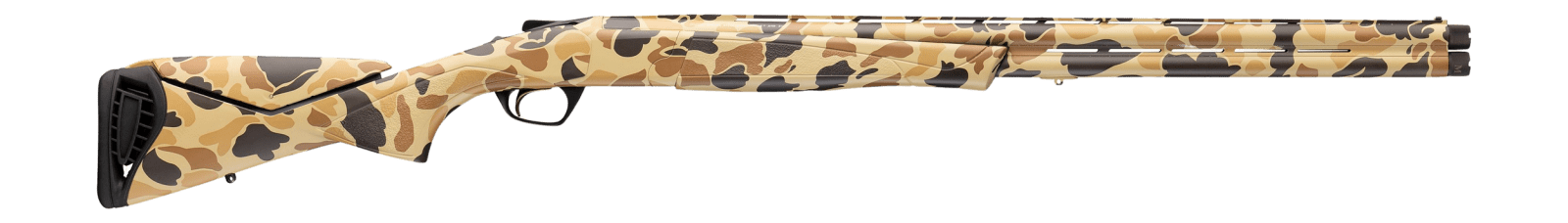 Browning 018734203 Cynergy 12 Gauge Break Open 3.50" 2rd 30" Overall Vintage Tan Camo Over/Under Vent Rib Barrel, Steel Receiver & Adj Comb Vintage Tan Camo Synthetic Stock