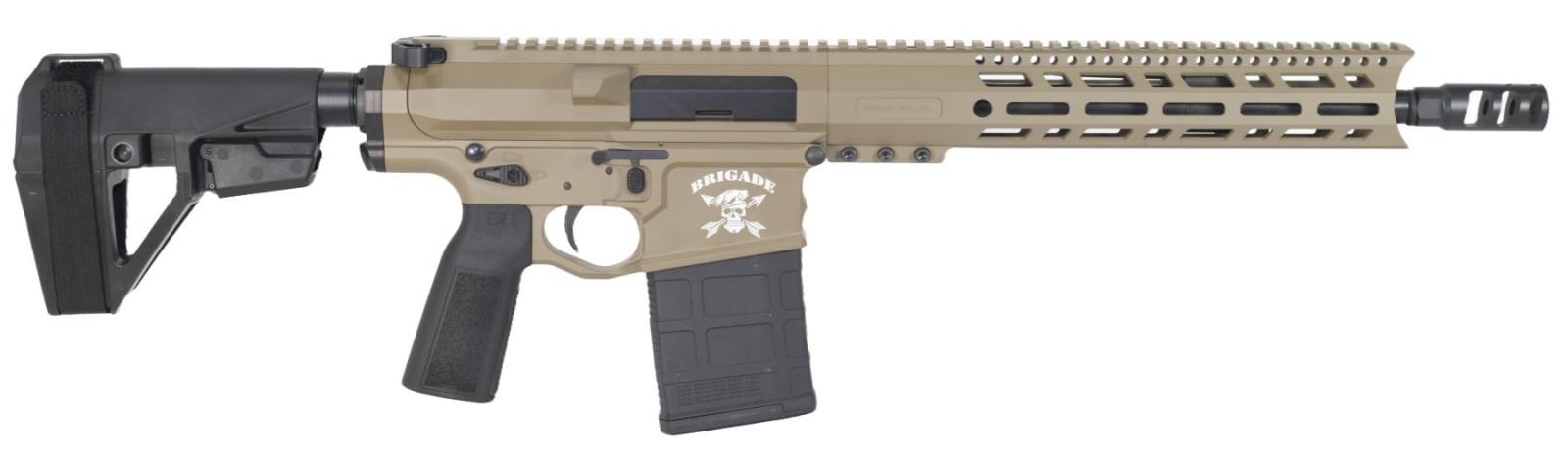 BRIGADE BM-10LR 308 12.5 FDE SBA5 MLOK PG