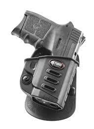 Fobus Evolution Series Paddle Holster For S&W Bodyguard 380 in Black Right Hand