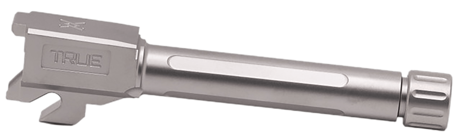 True Precision Inc TPP32CBXT Sig  9mm Luger 3.90" Threaded Satin Stainless Steel, Fits Sig P320 Compact /P320 X-Carry/P320 M18