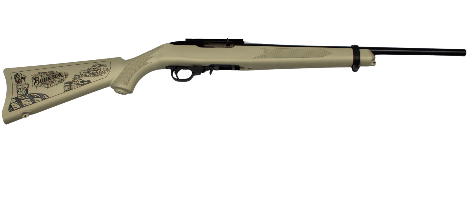 RUGER 10/22 CARBINE 22LR 18.5" BBL, BOURBON EDITION 1-10RD