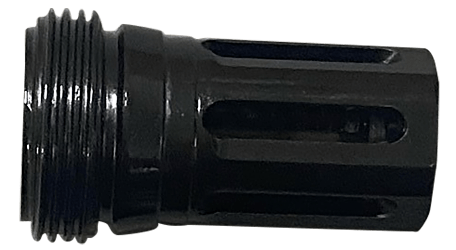 CGS Suppressors CGSSCISIXFH SCI Six Flash Hider  Fits 8.20" Long 1/2"x28 Black