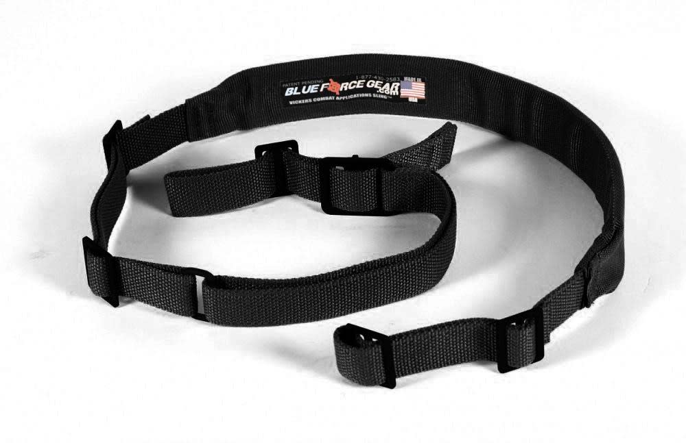 Blue Force Gear Vickers Padded 2-Point Sling with Acetal Hardware Black