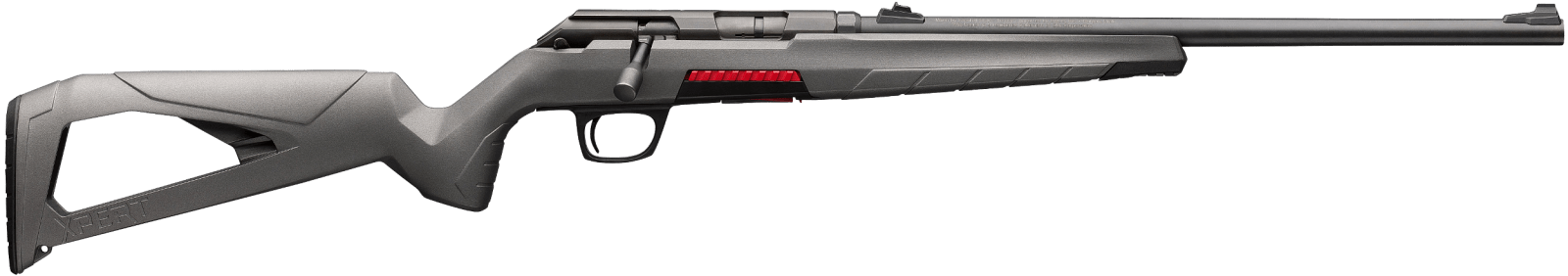 Winchester Repeating Arms 525200102 Xpert  22 LR 10+1 18" Matte Black Target Crown Barrel, Matte Black Drilled & Tapped Steel Receiver, Picatinny Rail Forend, Gray Adj Cheek Piece & LOP Synthetic Stoc